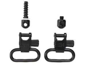UNCLE MIKES QD SWIVELS FOREND BAND STYLE MACH & WOOD SCREW 1"on