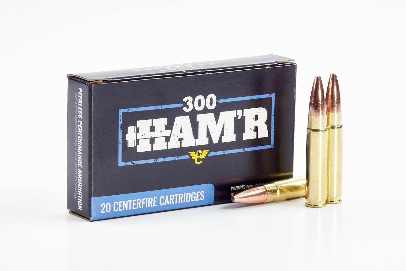 Wilson Combat Ammunition 300 HAM R | 135gr Speer HAM'R Bonded 2450 FPS - 18 in Barrel | 20/Box