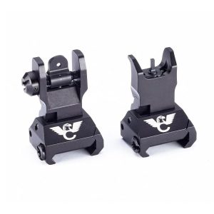 Wilson Combat AR Platform Sight Set Manual Deploy Picatinny Rail Mount