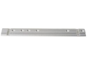 Weaver 1-Piece .22 Tip-Off Adapter Scope Base for Ruger -Silver - #TO-9S Fits Detachable Top Mount Scope Rings or Tip-Off Scope Rings