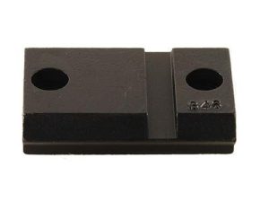 Weaver Grand Slam Steel Top Mount Scope Base - Matte Black - #S46 - Anschutz 1568 FRONT #S46