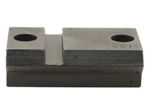 Weaver Grand Slam Steel Top Mount Scope Base - Matte Black - #S61 - Anschutz 1568 REAR