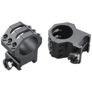 Weaver 6-Hole Aluminum Scope Rings 1" X-High Matte