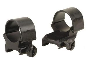 Weaver Detachable Extension Top Mount Aluminum Scope Rings - 1" High EXT - Matte