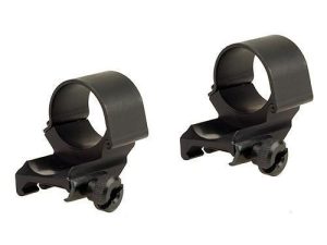 Weaver Detachable Extension Top Mount Aluminum Scope Rings - 1" High Dual EXT - Matte