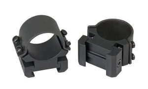 Weaver Sure Grip Windage Adjustable Aluminum Scope Rings (4-Screws) - 1" High Matte
