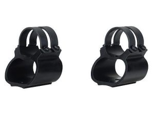 Weaver See-Thru Steel Lock Ringmount (Baseless System) - 1" Ruger 10/22 Black