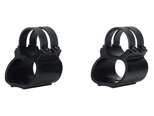 Weaver See-Thru Steel Lock Ringmount (Baseless System) - 1" Ruger 10/22 Black