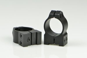 Warne Maxima Fixed (16mm Dovetail) Scope Ringmount with Grooved Receiver Fits CZ527 1" Medium Matte