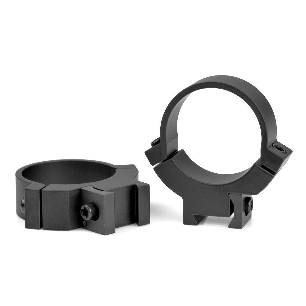 Warne Maxima Rimfire 2-Piece Steel Scope Rings 30mm High Matte
