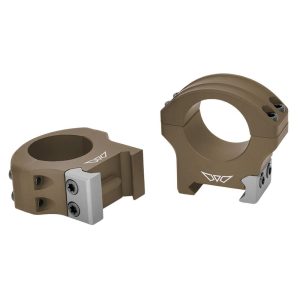 Warne HyperLite 30mm Medium Dark Earth Scope Rings