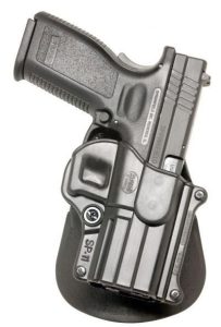 Fobus Standard Paddle Holster for Springfield XD Black Left Hand