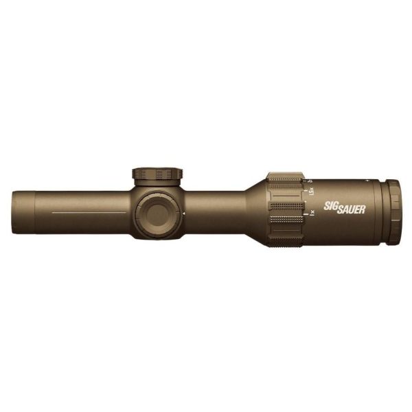 https3A2F2Fmedia.chattanoogashooting.com2Fimages2Fproduct2FXISOT612302FXISOT61230.jpg Sig Sauer TANGO6T Rifle Scope 1-6X24mm 30mm SFP FL-6 Hellfire Illum Flat Dark Earth