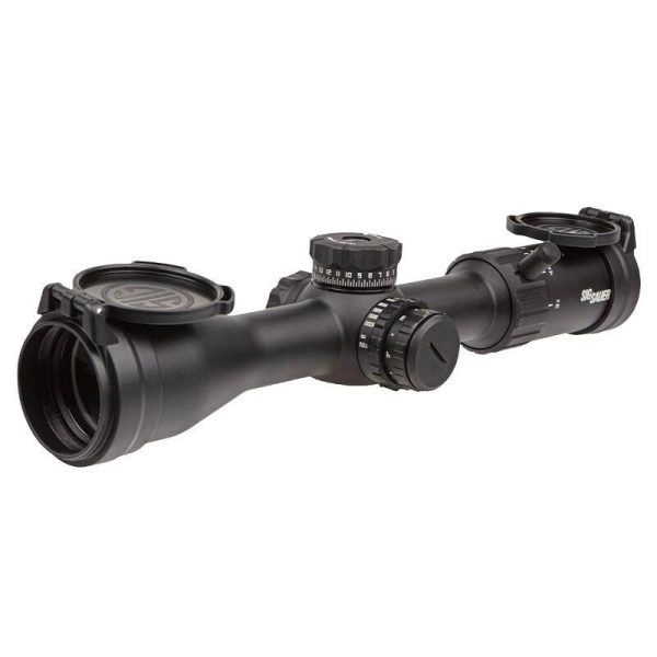https3A2F2Fmedia.chattanoogashooting.com2Fimages2Fproduct2FXISOW430012FXISOW43001.jpg Sig Sauer Whiskey 4 Rifle Scope 3-12x44 30mm SFP BDC-1 Non-Illum Black