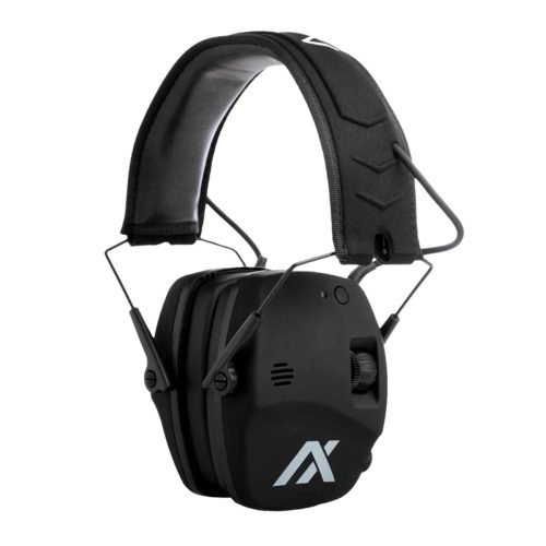 Axil TRACKR Blu Electronic Ear Muffs with Bluetooth 27dB Black