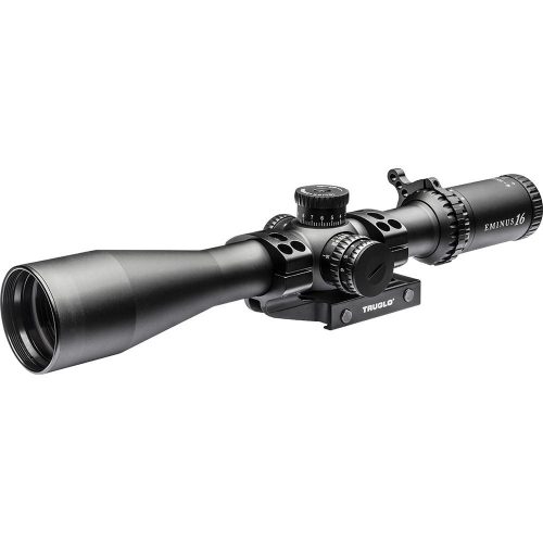 Truglo EMINUS16 Rifle Scope - 4-16x44mm SF 30mm Illum. TacPlex Reticle w/ APTUS-M1 Mount Black