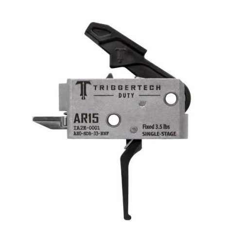 https3A2F2Fmedia.chattanoogashooting.com2Fimages2Fproduct2FZTAH0SDB33NNF2FZTAH0SDB33NNF-1.jpg TriggerTech AR Duty Trigger Single-Stage 3.5 lb Flat Black