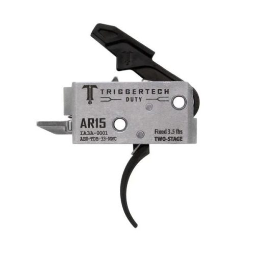 https3A2F2Fmedia.chattanoogashooting.com2Fimages2Fproduct2FZTAH0TDB33NNC2FZTAH0TDB33NNC-1.jpg TriggerTech AR Duty Trigger Two-Stage 3.5 lb Curved Black