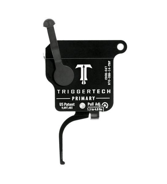 https3A2F2Fmedia.chattanoogashooting.com2Fimages2Fproduct2FZTR70SBB14TBF2FZTR70SBB14TBF.jpg TriggerTech Rem 700 Primary Flat Trigger Single Stage Black/Black