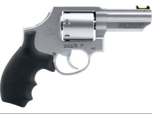 Taurus 66C Revolver - Stainless Steel | 357 MAG | 3" | 7RD | HOGUE GRIPS