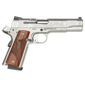 SMITH & WESSON 1911 45ACP 4.5" PSTL ENGRAVED 8RD