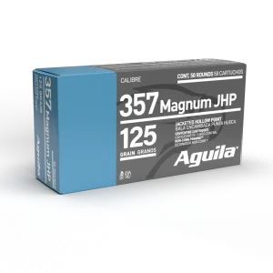 AGUILA 357 MAG JHP 125GR 50RD BOX 10 BXS PER CS