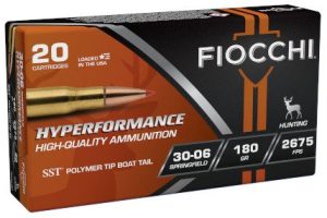 FIOCCHI 30/06 SPFLD 180G SST 20/200RDS