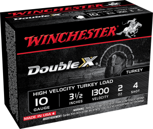 WINCHESTER DOUBLE X HV TURKEY 10G 3.5" 2OZ #4