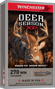 WINCHESTER DEER SEASON 270WIN 130GR 20RD BX 200RD CASE