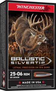 WINCHESTER BALLISTIC SILVERTIP 25-06REM 85GR 20RD BX 200RD CASE