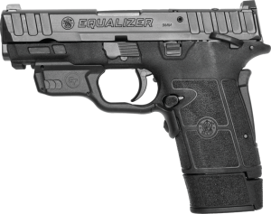 SMITH & WESSON EQUALIZER 9MM W/ CRMSN TRC LSRGUARD 3.675" 10RD,13RD,15RD