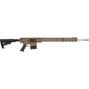 GREAT LAKES GL10 243WIN 24" STS BBL, FDE 20" MLOK