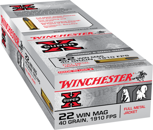 WINCHESTER SUPER-X HV 22WM 40GR FMJ
