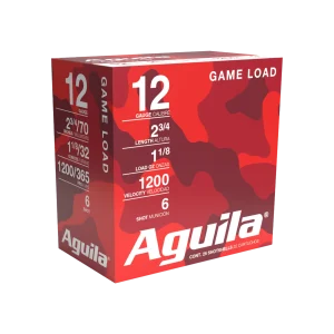 AGUILA 12GA 2 3/4" 1-1/8 OZ #6 25RD BX 10 BXS PER CS