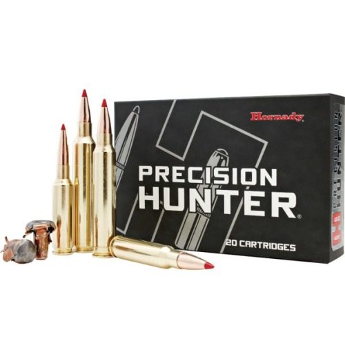 image-full-7226-317aa53f102244a2b194a49482308ee5.jpg HORNADY PRECISION HUNTER 280 REM 150G ELD-X 20RD BX 200RD CASE