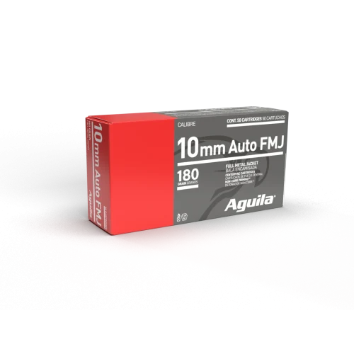 AGUILA 10MM AUTO 180GR FMJ 50RD BOX 20 BXS PER CS
