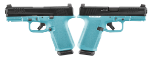 RUGER RXM 9MM PISTOL 4" BBL ROBIN EGG BLUE MAGPUL EHG, O.R. 2-15RD MAGS - ORION EXCLUSIVE
