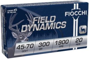 FIOCCHI 45-70 GOVT HPFN 300g 20RD BX 200RD CASE