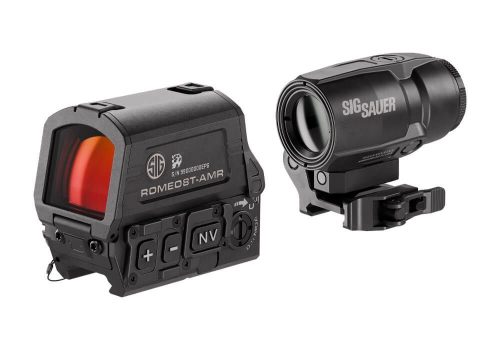 SIG SAUER ROMEO8T-AMR COMBO KIT, RED DOT AND COMPACT MAGNIFIER