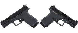 RUGER RXM 9MM PISTOL 4" SCT GREASY SLIDE CUT O.R. STEALTH GRAY, . 2-15RD MAGS - ORION EXCLUSIVE