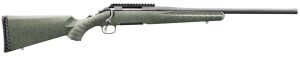 GLENFIELD MODEL A 243WIN RIFLE 20" T.B. MOSS GREEN SPLATTER 4RD