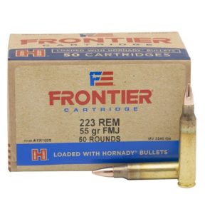 FRONTIER® 223 REM 55 GR FMJ (50 - ORIENTED) 50RD/BX 10BX/CS
