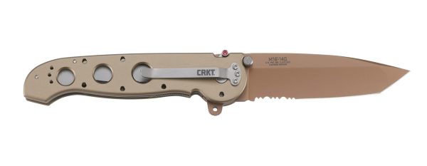 m16-14d.jpg CRK M16-14D TANTO SERRATED FDE