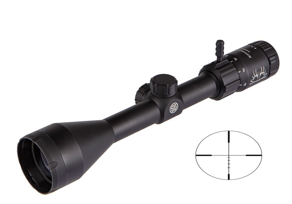 SIG SAUER BUCKMASTERS 3-9X50 BDC BLACK