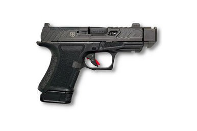 Shadow Systems SS-4284 CR920P War Poet Sub-Compact 9mm 3.75" 13+1 Black Nitride/Spiral Fluted Black Barrel Optic Ready Compensated