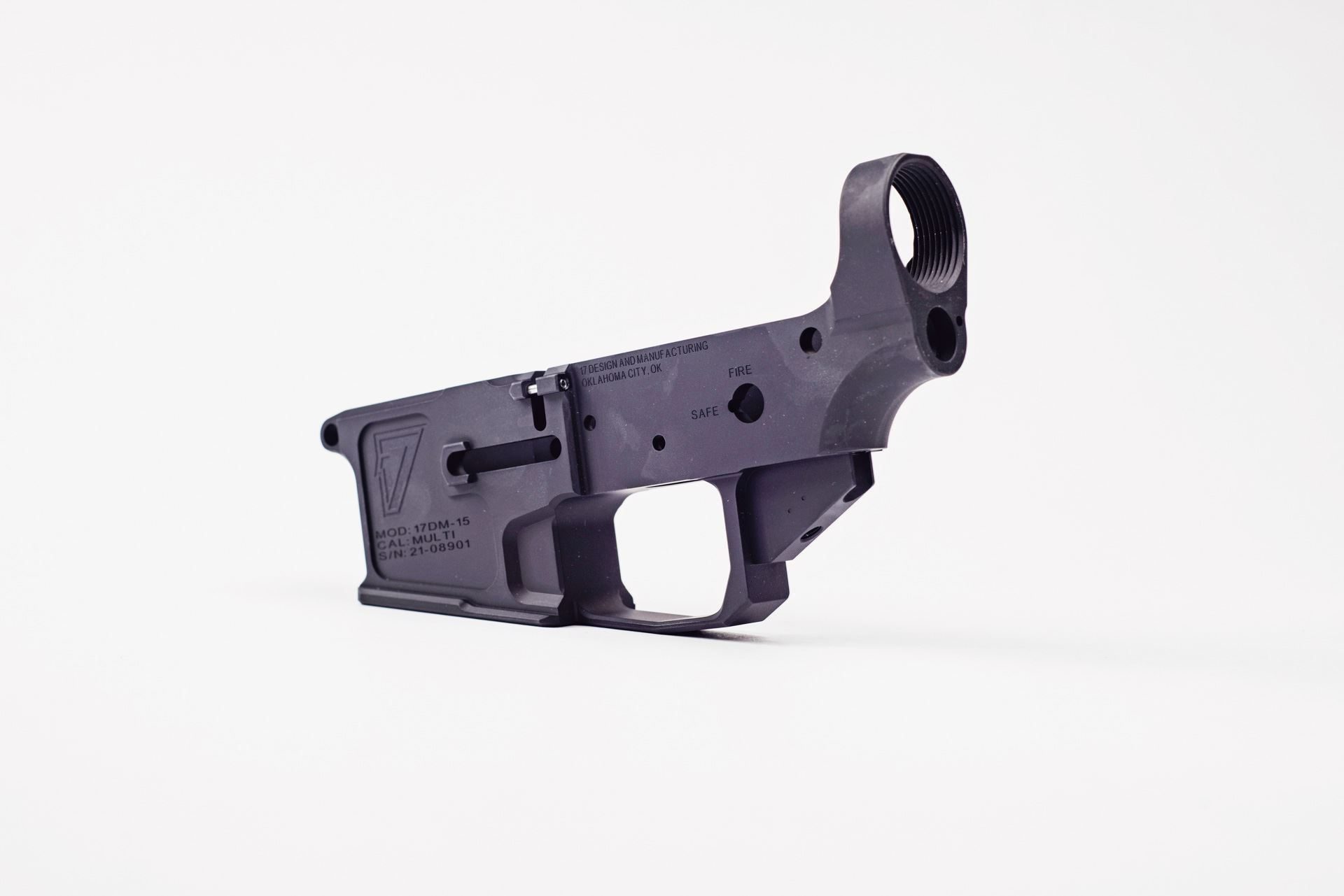 17 Design and Mfg. - Billet AR-15 Stripped Lower Receiver - Image 3