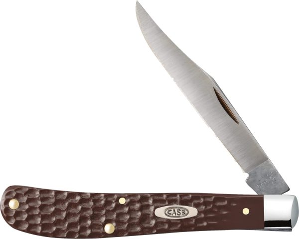 00135 CAE SLIMLINE TRAPPER BRN SYN