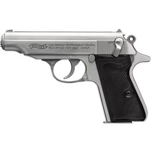 Walther PP Stainless Pistol 32 ACP 3.9 in. Stainless 8 rd.
