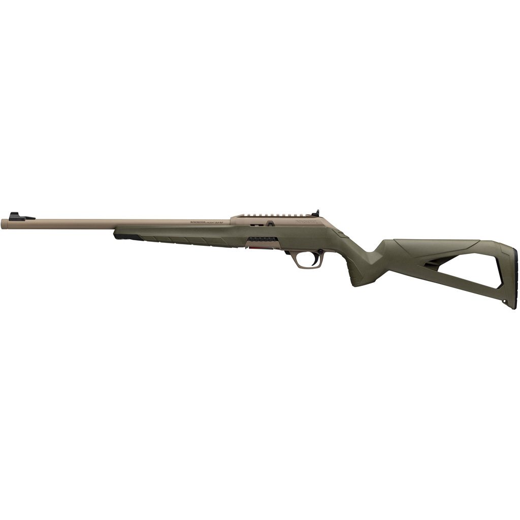 Winchester Wildcat Rimfire Rifle 22 lr 18 in. OD Green/FDE 10 rd. Supressor Ready - Image 3
