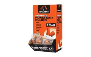 WALKER'S FOAM EAR PLUGS 200PK BOX